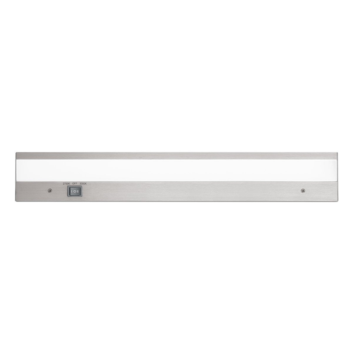 WAC Lighting BA-ACLED18-27/30AL LED Bar Light, 18 Inches, Dual Color 2700K/3000K, Brushed Aluminum Finish