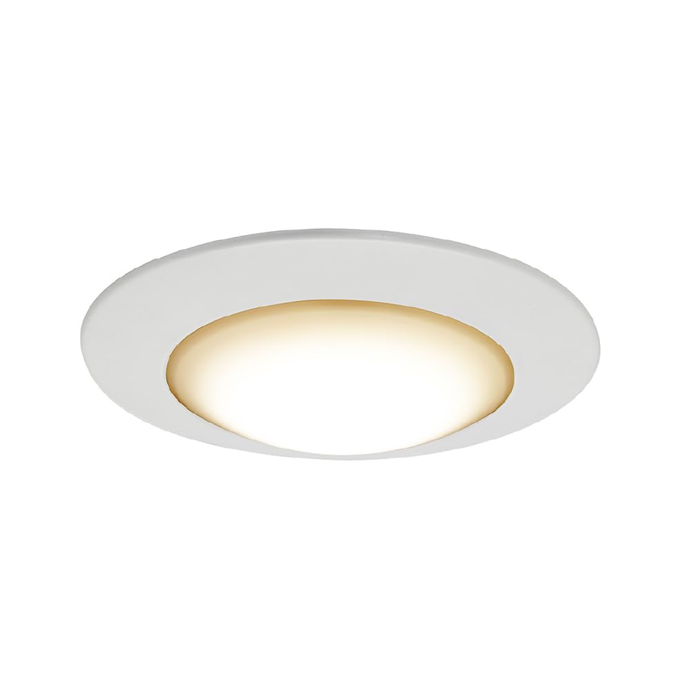LEDVANCE 16W LED Light Disk, 5 CCT 2700/3000/3500/4000/5000K, Dimmable, 1200 LMS, 90 CRI, Wet Rated, Frosted Finish - 1 Pack (62