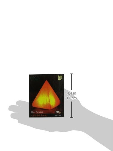 Himalayan Salt Pyramid Salt Lamp And Usb