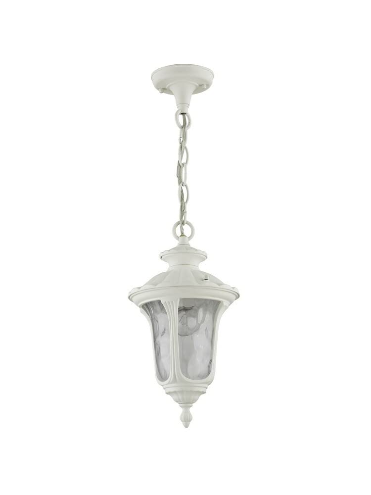 Livex Lighting 7849-07 Oxford 1-Light Outdoor Hanging Lantern, Bronze