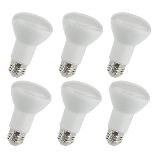 Elitco Lighting Led Br20 Bulbs 3000K, 8W, Dimmable, 6 Pack, 50