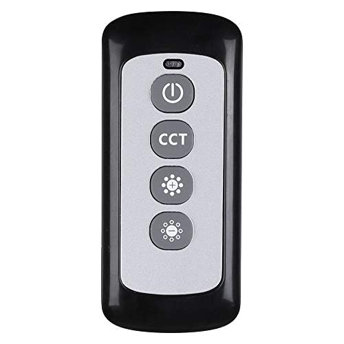 JOOFO Universal Remote Control for 30W Floor Lamp - Compatible with 3 Color Temperatures, Black