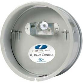 Field Controls 9Rc Draft Control With Collar For Oil/Coal-Fired Furnaces & Boilers, 9&quot; Rc