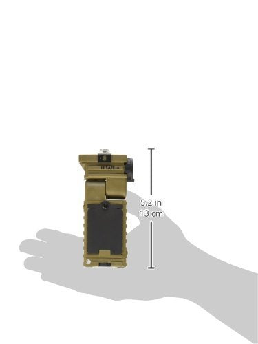 Streamlight 14066 Sidewinder Waterproof Flashlight 55 Lumens with 2 AA Batteries, Coyote Color, Without Mount in Box