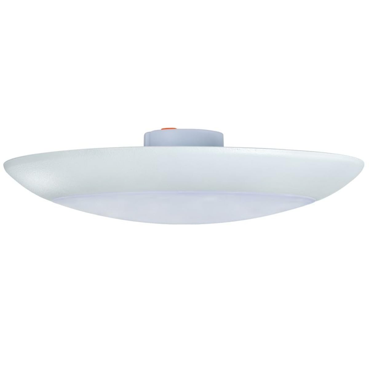 Topaz 6 Inch LED Surface Mount Disk Light - 11W 5CCT Selectable, 2700K-5000K, White, Model SDL6/11W/WH/D