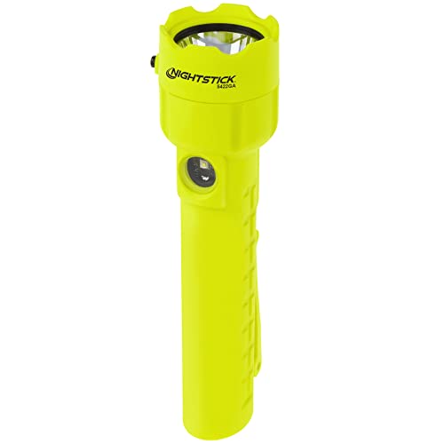 Nightstick XPP-5422GA Intrinsically Safe Flashlight, Dual-Light, 3 AA, Green, Polymer, One Size