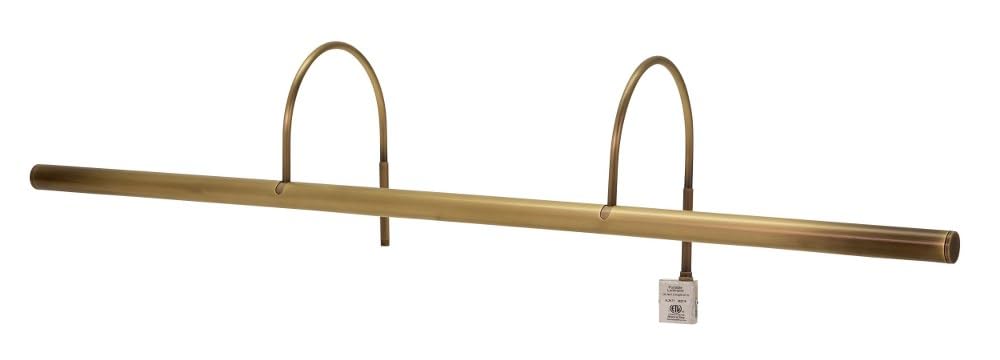 House of Troy XL36-51 Slim-Line 6LT Portable Picture Light, Satin Brass Finish