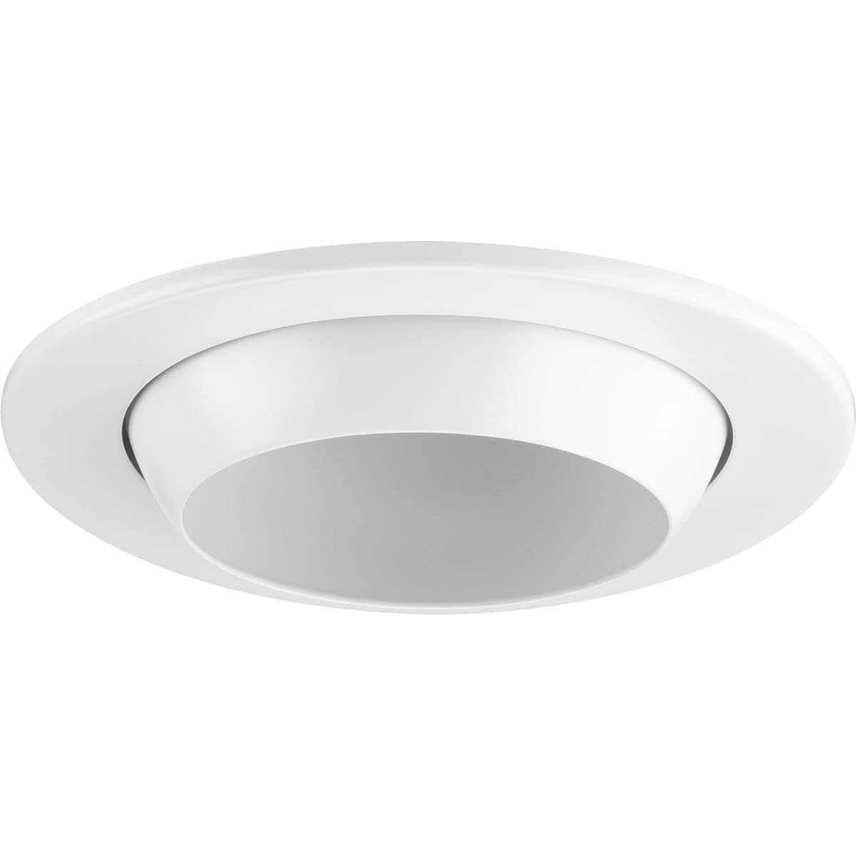 Progress Lighting P804003-028 4 LED Recessed Eyeball Trim Satin White (P804N Series)
