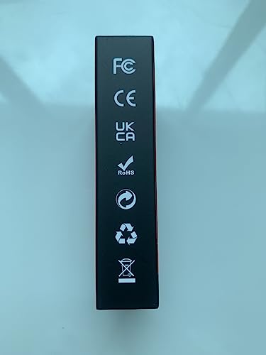 BORUIT V10 Powerful Flashlight - 1000LM, 365nm UV Light, USB C Rechargeable, Aluminum, Black, Keychain with COB Side Light