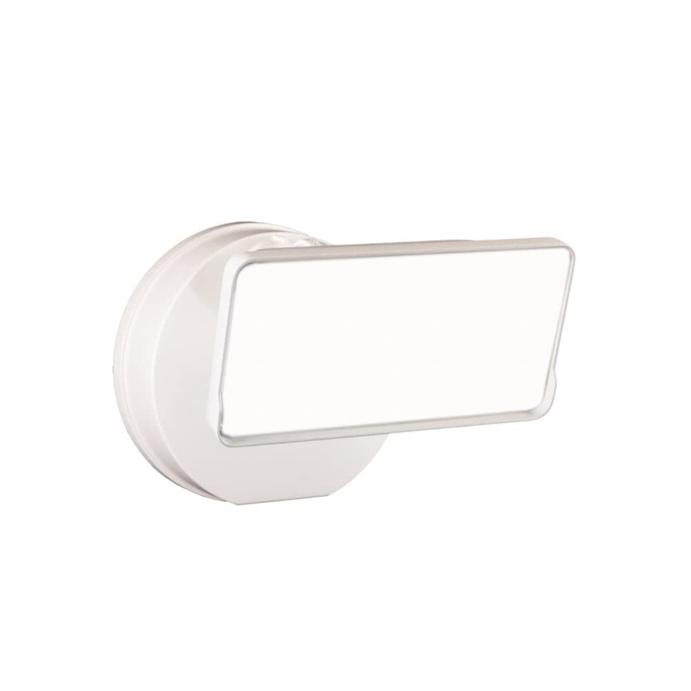 HALO TGS Outdoor Integrated LED Flood & Security Light Single Square Head White