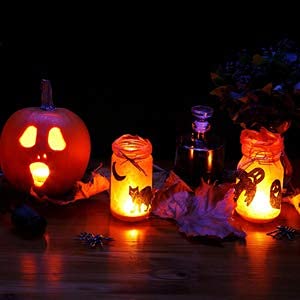 JJGoo LED Balloon Light, 100pcs Mini Round Waterproof Lights, Paper, Orange, Model MY1005O-ORANGE-100