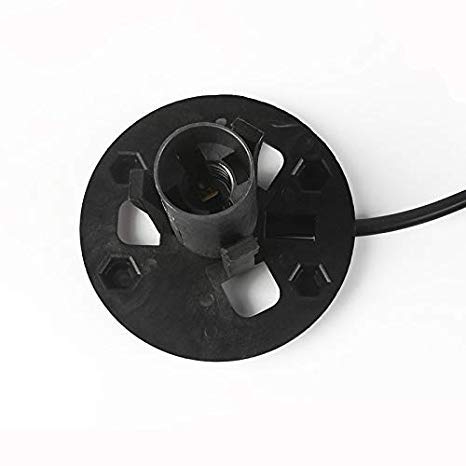 Scomx Himalayan Salt Lamp Cord With Dimmer, E12 Base, 5Ft, 6 Free 8W Bulbs,