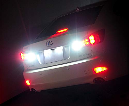 Jdm Astar Extremely Bright 144-Ex Chipsets 7440 7441 7443 7444 992 White Led Bulbs With Projector For Backup Reverse Lights