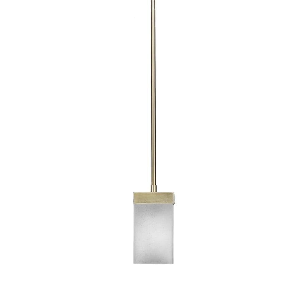 Toltec Lighting Nouvelle 1 Light Mini Pendant In New Age Brass (3023-Nab-531)