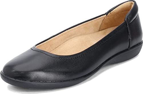 Naturalizer Womens, Flexy Flat Black 65 M