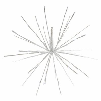 Holiday Bright Lights LED-24RB-SPW Wire LED Sphere, 20 Branches, 8 Functions, Radiant Blast Pure White, 24- - Quantity 6