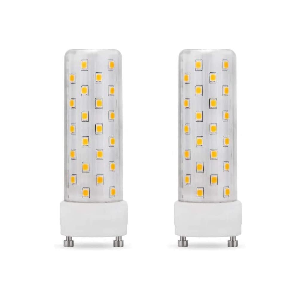 Makergroup GU24 LED Light Bulb 4000K Neutral White 13W 18W 23W 2 Count Plastic Cover