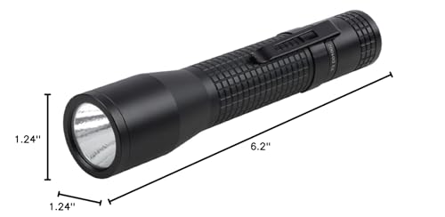 Nite Ize Inova T3C-01-R7 Flashlight - Black Aluminum, Glass, Optical, Size T3C