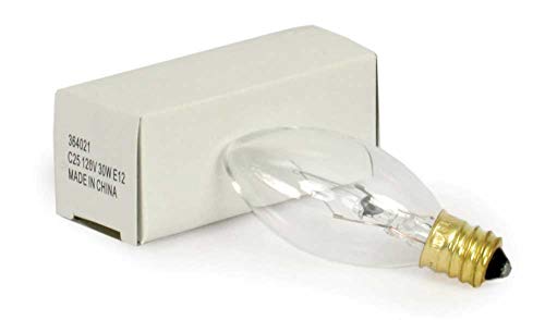 Short 30 Watt Light Bulb - Box Of 25 -Like New