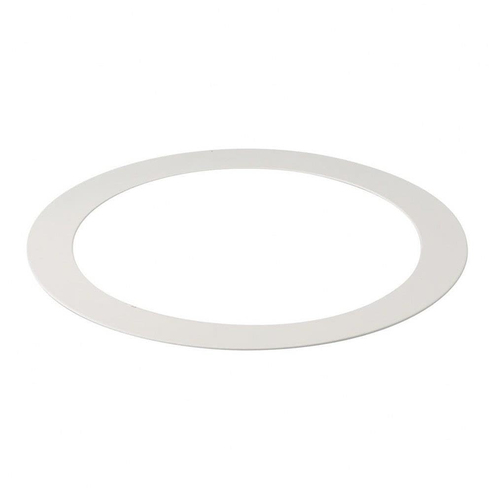 Kichler Direct-to-Ceiling Universal Goof Ring 6.3 inch - 7.5 inch White Material (Not Painted)