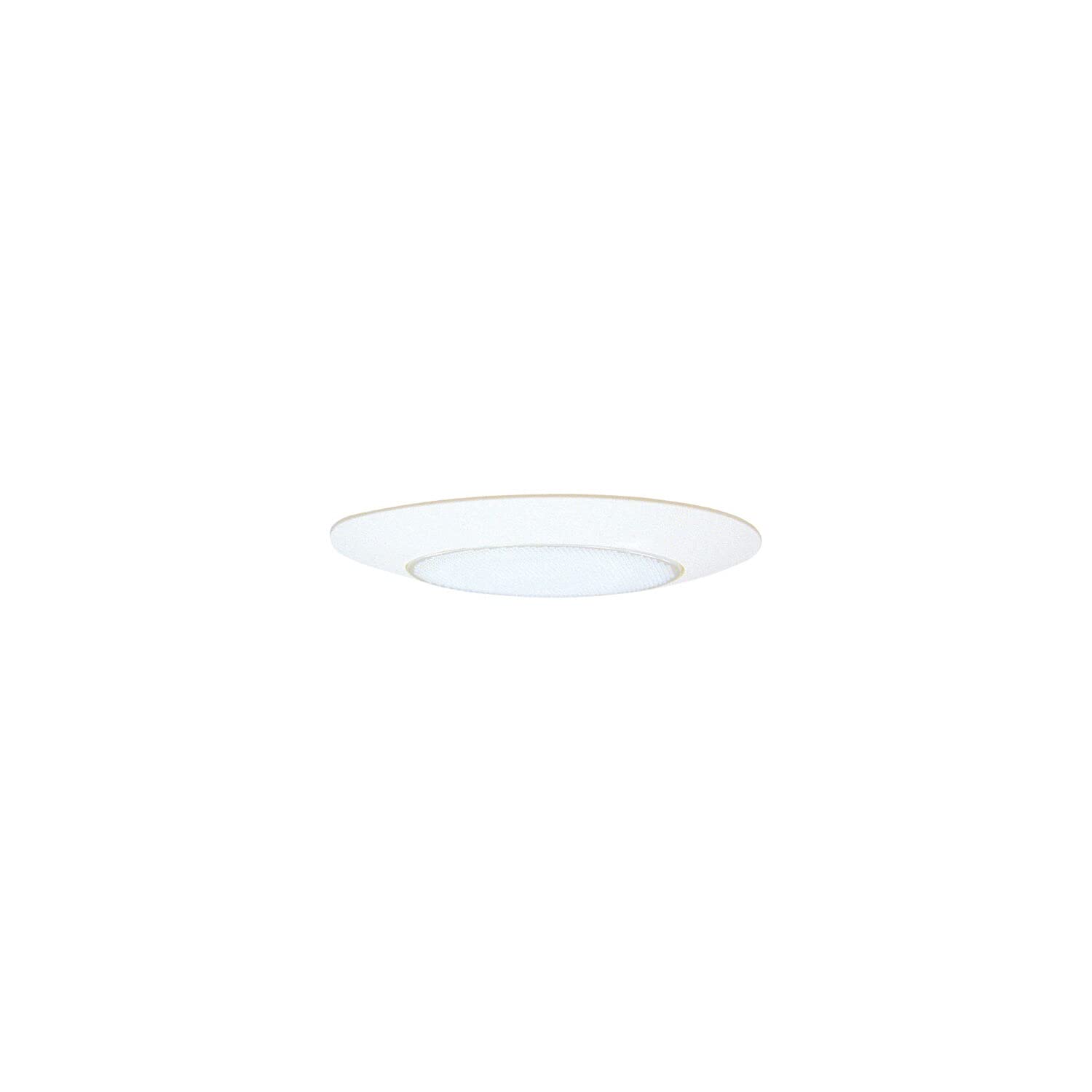 HALO 70PS Recessed Light Trim with Frosted Albalite Lens, White, 6 in.