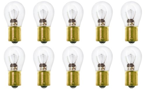 CEC Industries Bulbs, 28V, 17.08W, BA15s Base, S-8 Shape, Box of 10