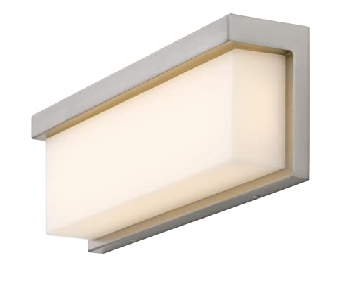Cal Lighting Almeria Metal LED Vanity Light 13in Pine/Iron Model LA-8035-13