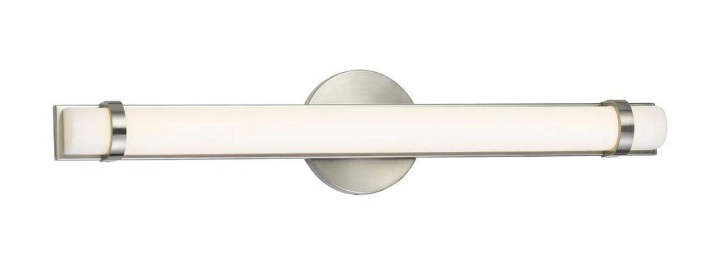 Cal Lighting La-8601M Contemporary Modern Led Vanity From Vanity Collection In Pewter, Nickel, Silver Finish, 5.00 Inches