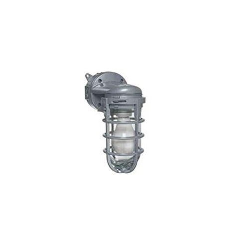 Thomas & Betts Carlon MCL150W Metal Cage Wall Mount Light, Aluminum Finish