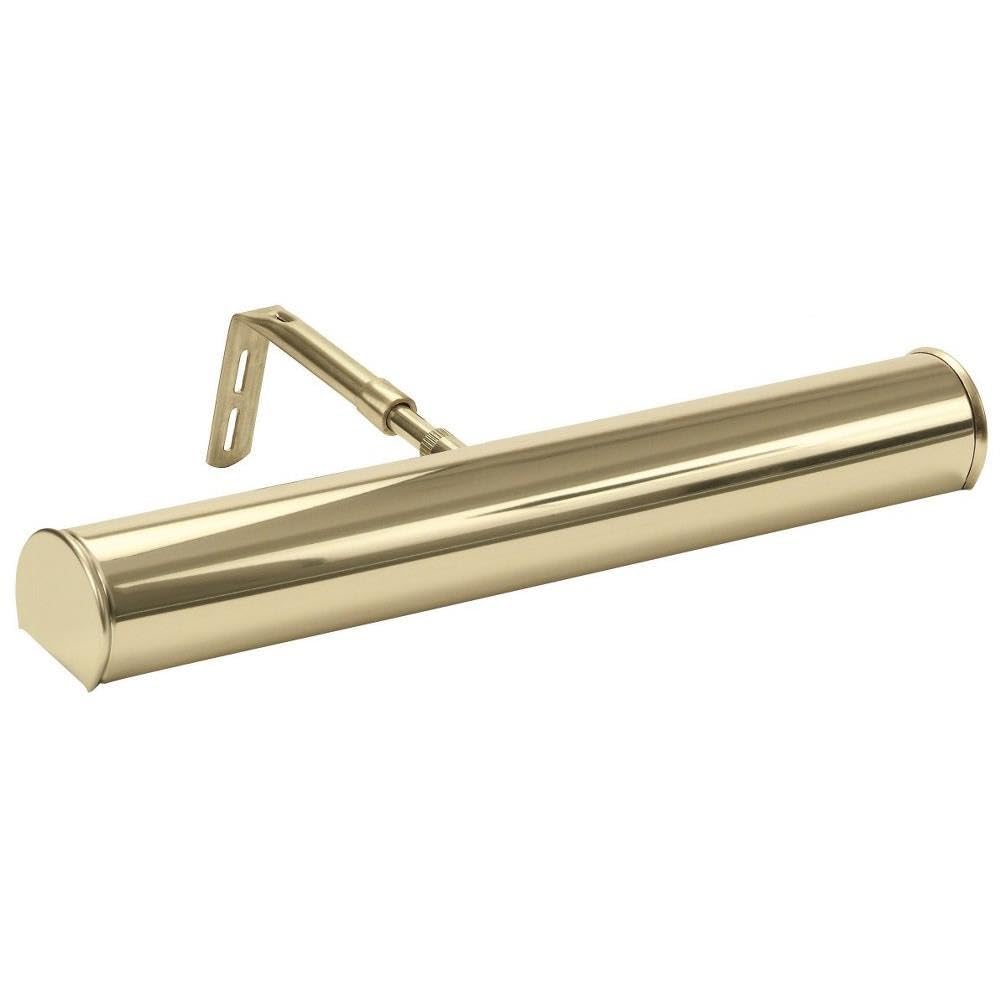 House of Troy Advent Picture Light, 14in Polished Brass, Metal, Model A14-61