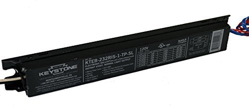 Keystone Instant Start Electronic Ballast Model: Kteb-232Ris-1-Tp-Sl