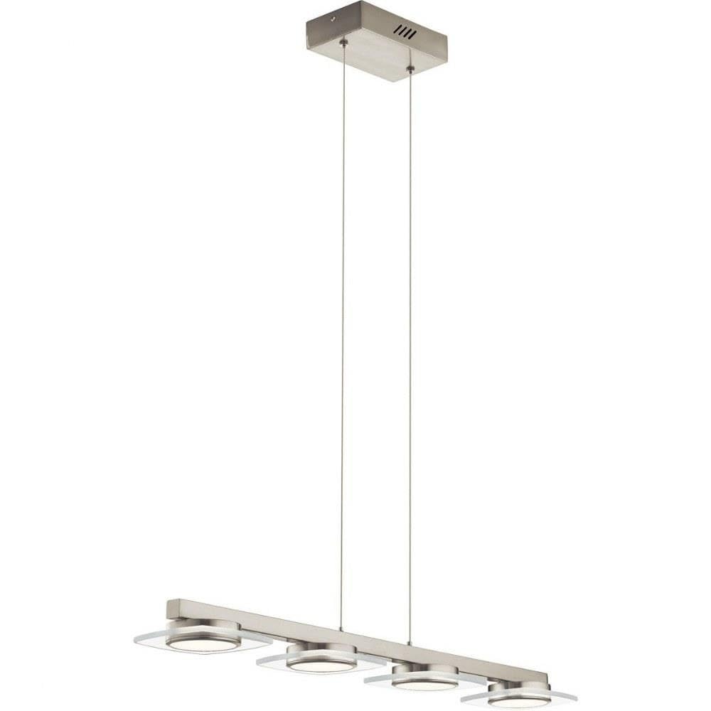 Elan 83945 Pendant Lighting, 35.5 x 6 x 2.5, Brushed Nickel