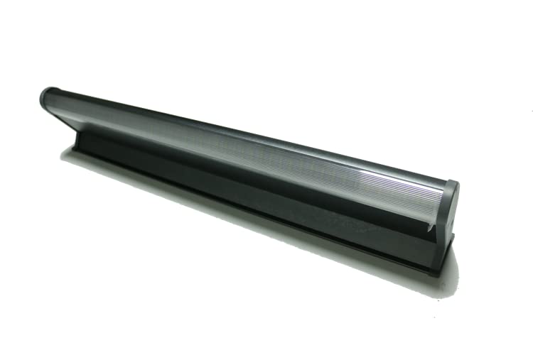 Eleding 10W Solar Powered Gray Led Wall Light - Weatherproof Wireless Security Light For Outdoor Use