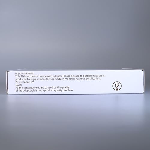 Lightzz Yoga Lamp - LED 3D Night Light for Meditation - Wood Base, Yellow - Model FS-XMX001-9999, Perfect Gift for Girls & Women