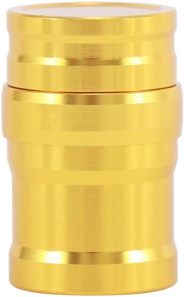 Gold Portable Metal Mini Beverage Lamp  10ml Liquid Lighter Stoves Tools  Mini Ignition Tool for Travel Camping Hiking