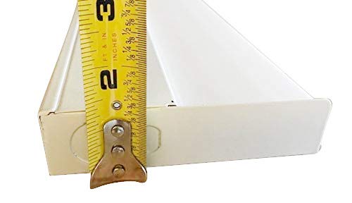 Import 24-1/4'' Replacement Lens/Cover/Diffuser For Low Profile T5 Series Under Cabinet Fluorescent Fixture. Size: Depth - 2-3/4