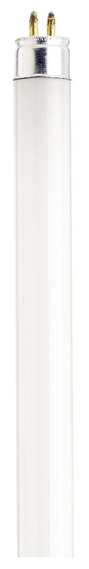 Satco F8T5/CW 8W Fluorescent Bulb with Miniature Bi-Pin Base - Cool White, Model S1904, Copper Material