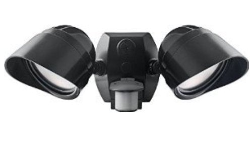 RAB Lighting Smsbullet2X12Na Two Adjustable 12W LED Floodlights, Bronze, Hardwired