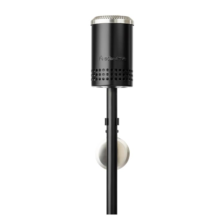 Solo Stove Mesa Torch - Adjustable Height Backyard Torch, Cold-Rolled Steel, 5 Hour Burn Time, Black, Model SSTORCH