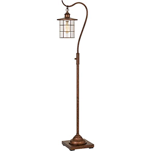 Cal Lighting Bo-2668Fl-Ru Transitional One Light Floor Lamp From Silverton Collection In Bronze/Dark Finish 8.50 Inches Rust