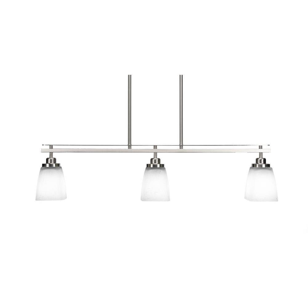 Odyssey 3 Light Island in Brushed Nickel (2636-BN-460)