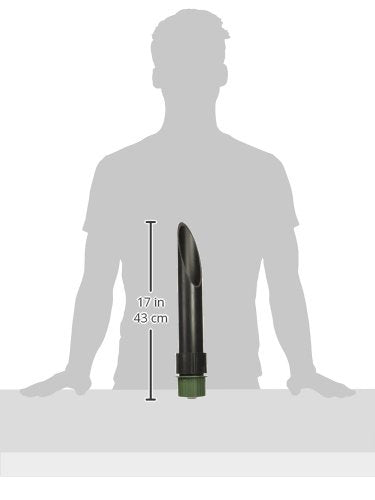 Nuvo Lighting Sf76/638 2-Inch By 18-Inch Pvc Mounting Post Die Cast Aluminum Cap Durable Outdoor Landscape Pathway Lighting, Gre