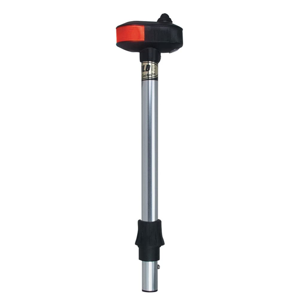 Perko 1421Dp2Chr Removable Bi-Color Pole And Utility Light - 12&quot; Height, 0° Rake
