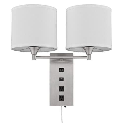 Cal Reedsport - 2 Light Wall Mount In Modern Style-19 Inches Tall And 20 Inches Wide