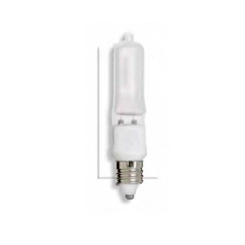 Satco S1916 100Q/F/JD 100-watt E11/T4 Mini Can Halogen Bulb, Frosted, 4-Pack