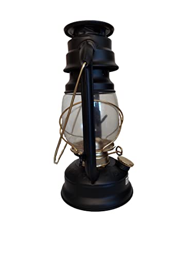 Glo Brite By 21St Century 210-76000 Centennial Gold Trim Oil Lantern, Black