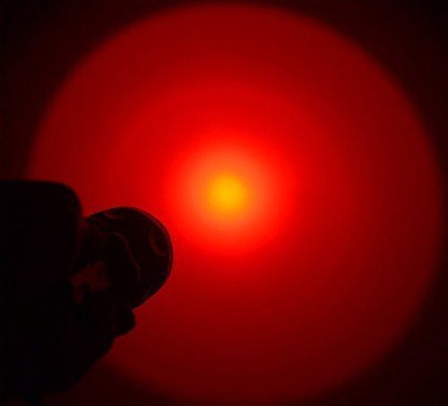 BESTSUN Brightest Waterproof Red Light Flashlight 1000 Lumens 350 Yard Long Range Red Hunting Light Coyote Hog Night Vision Red