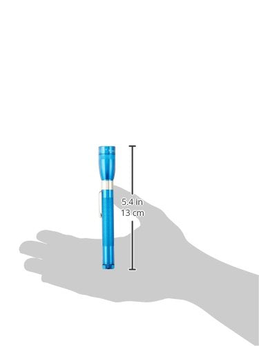 Maglite Mini Incandescent 2-Cell Aaa Flashlight In Presentation Box, Blue