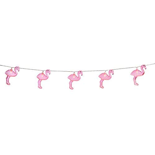 Beistle Pink Flamingo String Lights 6ft Model 59948