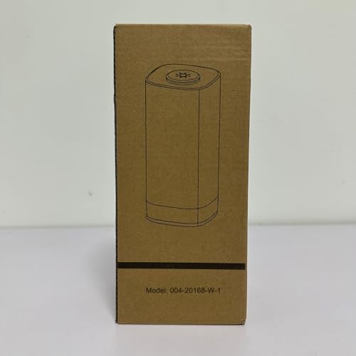 Semlos Led Table Lamp - Touch Control, Remote, 3 Colors, 10 Dimmable Brightness, Square 30Cm, White, Model 004-20168-W-1